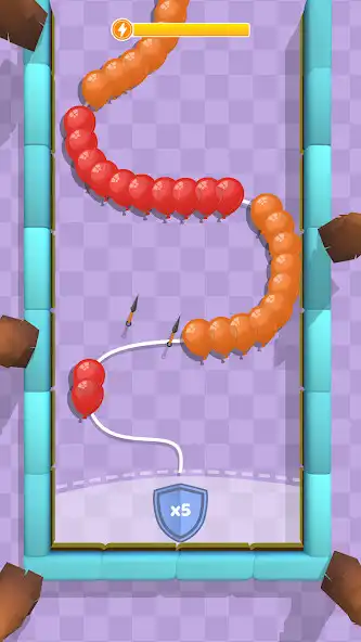 Play Kunai Balloon Master as an online game Kunai Balloon Master with UptoPlay
