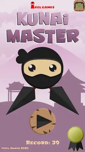 Play Kunai Master (Be a Ninja Master)  and enjoy Kunai Master (Be a Ninja Master) with UptoPlay