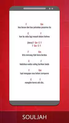 Play Kunci Gitar dan Lirik Lagu Souljah Lengkap