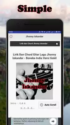 Play Kunci Gitar Jhonny Iskandar Play Kunci Gitar Jhonny Iskandar