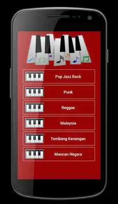 Play Kunci Piano dan Lirik Offline Play Kunci Piano dan Lirik Offline