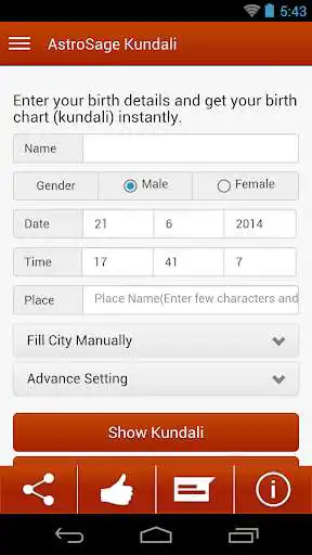 Play Kundali: Horoscope & Rashifal  and enjoy Kundali: Horoscope & Rashifal with UptoPlay