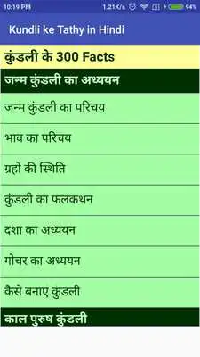 Play Kundli ke Tathy in Hindi Play Kundli ke Tathy in Hindi