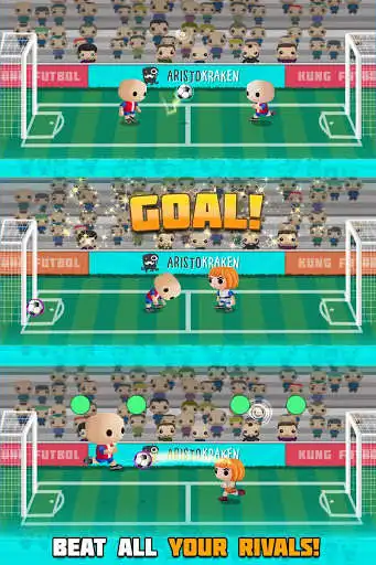 Play APK Kung Fu Heads Football  and enjoy Kung Fu Heads Football with UptoPlay com.aristokraken.head_ball_football_voleyball_free_game