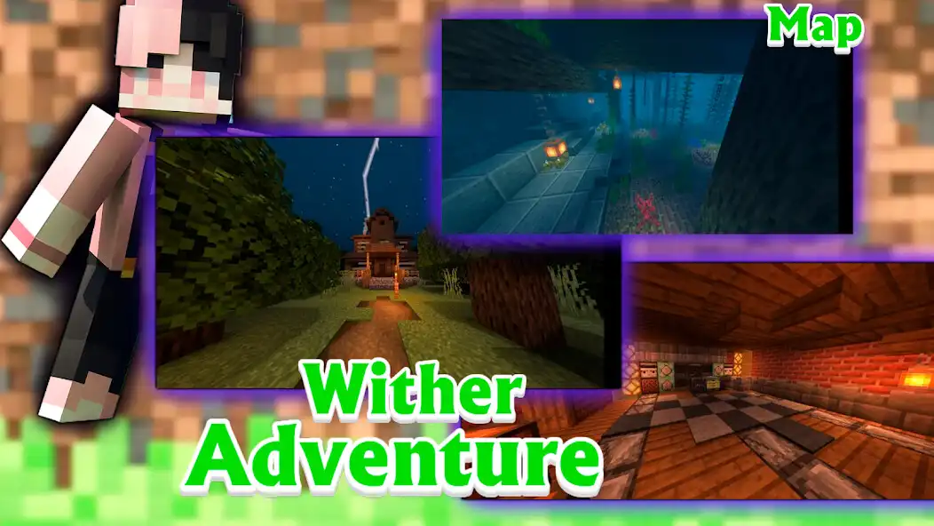 Play Kuntilanak Horror: MCPE Maps as an online game Kuntilanak Horror: MCPE Maps with UptoPlay