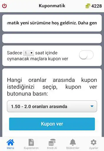 Play Kuponmatik 2-İddaa Otomasyonu and enjoy Kuponmatik 2-İddaa Otomasyonu with UptoPlay Play Kuponmatik 2-İddaa Otomasyonu and enjoy Kuponmatik 2-İddaa Otomasyonu with UptoPlay