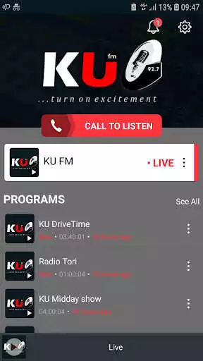 Play KU Radio 92.7