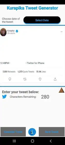 Play Kurapika Tweet Generator  and enjoy Kurapika Tweet Generator with UptoPlay