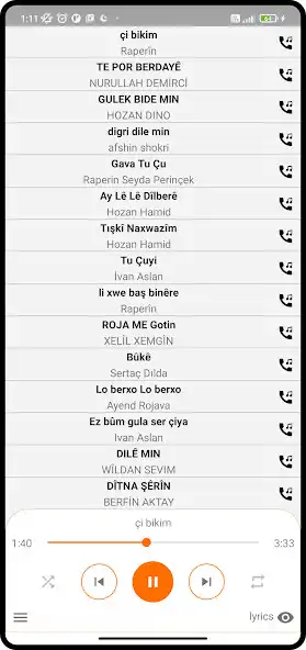 Play Kurdish ringtones and songs as an online game Kurdish ringtones and songs with UptoPlay
