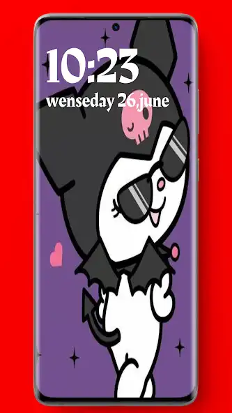 Play Kuromi wallpaper 4K, HD  and enjoy Kuromi wallpaper 4K, HD with UptoPlay