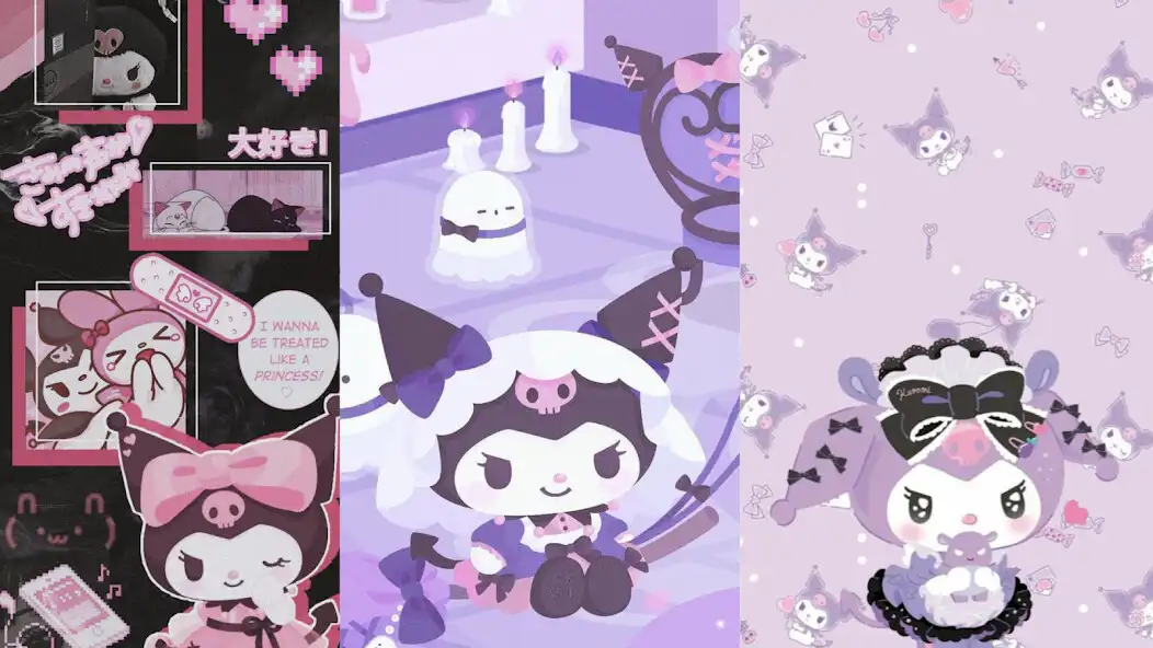 Play Kuromi Wallpaper 4K as an online game Kuromi Wallpaper 4K with UptoPlay
