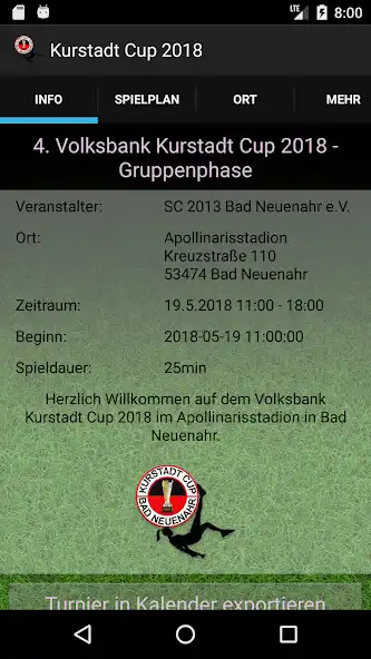 Play Kurstadt Cup 2019 as an online game Kurstadt Cup 2019 with UptoPlay