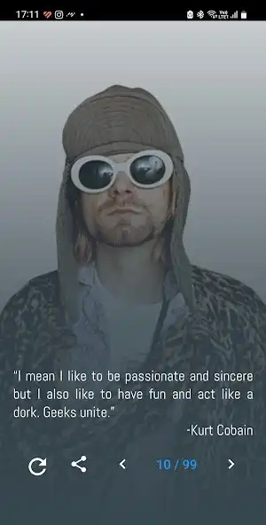 Play Kurt Cobain Quotes and Lyrics as an online game Kurt Cobain Quotes and Lyrics with UptoPlay