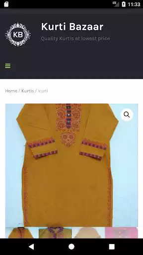 Play APK Kurti Bazaar  and enjoy Kurti Bazaar with UptoPlay com.kurtibazaar.webview