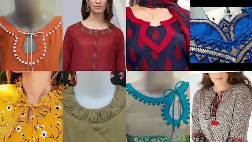 Play Kurti Neck Designs for Girls as an online game Kurti Neck Designs for Girls with UptoPlay