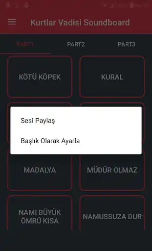 Play Kurtlar Vadisi Soundboard  and enjoy Kurtlar Vadisi Soundboard with UptoPlay