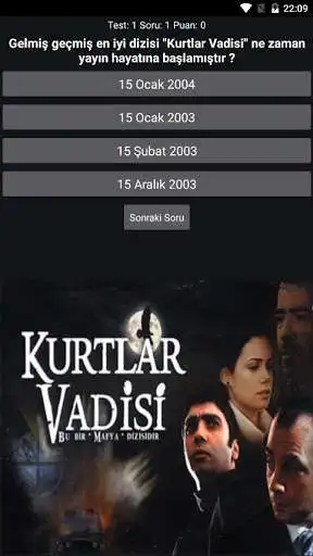 Play Kurtlar Vadisi Testi  and enjoy Kurtlar Vadisi Testi with UptoPlay