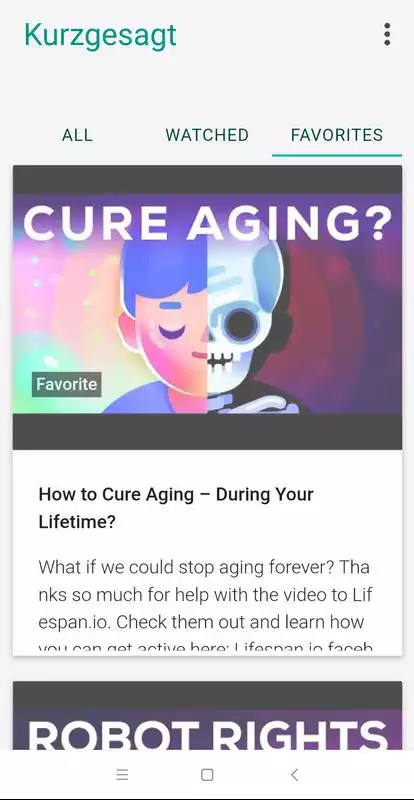 Play Kurzgesagts Videos