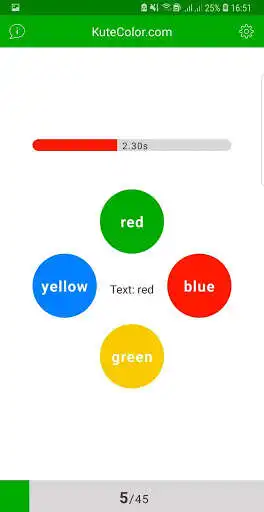 Play Kute Color - Brain Game as an online game Kute Color - Brain Game with UptoPlay