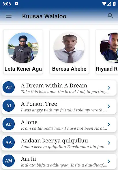 Play Kuusaa Walaloo Afaan Oromoo as an online game Kuusaa Walaloo Afaan Oromoo with UptoPlay