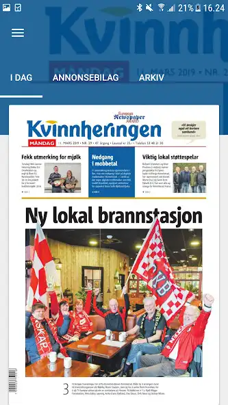 Play Kvinnheringen eAvis  and enjoy Kvinnheringen eAvis with UptoPlay