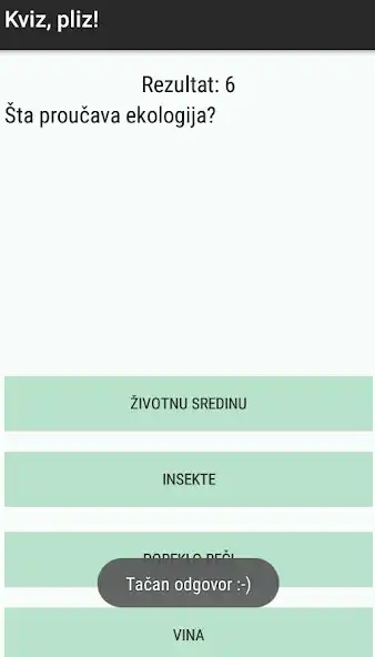 Play Kviz, pliz! as an online game Kviz, pliz! with UptoPlay