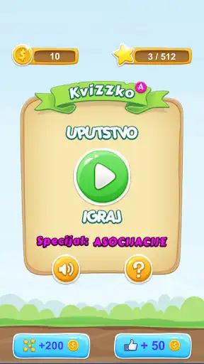 Play KviZZko: Asocijacije  and enjoy KviZZko: Asocijacije with UptoPlay