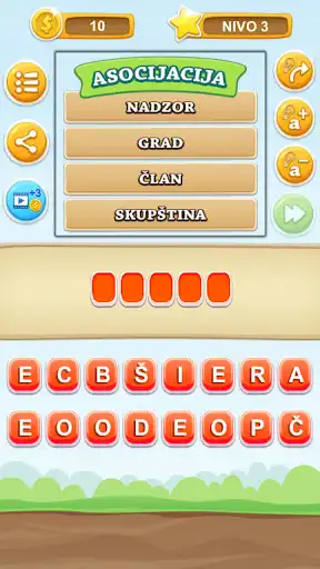 Play KviZZko: Asocijacije as an online game KviZZko: Asocijacije with UptoPlay