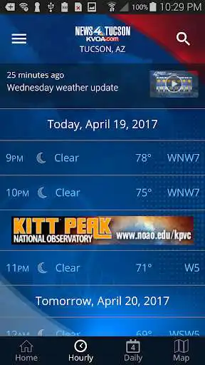 Play KVOA WEATHER AND TRAFFIC as an online game KVOA WEATHER AND TRAFFIC with UptoPlay