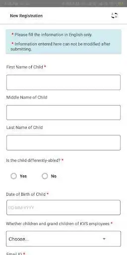 Play KVS Online Admissions as an online game KVS Online Admissions with UptoPlay