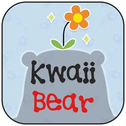 Free play online Kwaii Bear Theme&Emoji Keyboard  APK