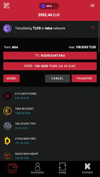 Play Kwallet (Koinonos.io) as an online game Kwallet (Koinonos.io) with UptoPlay