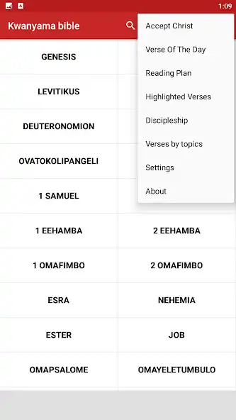 Play Kwanyama Bible Plus as an online game Kwanyama Bible Plus with UptoPlay
