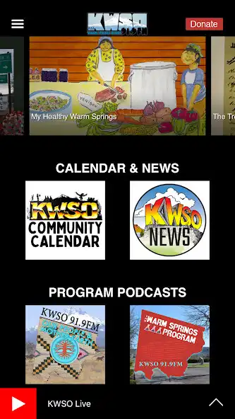 Play KWSO 91.9 FM as an online game KWSO 91.9 FM with UptoPlay