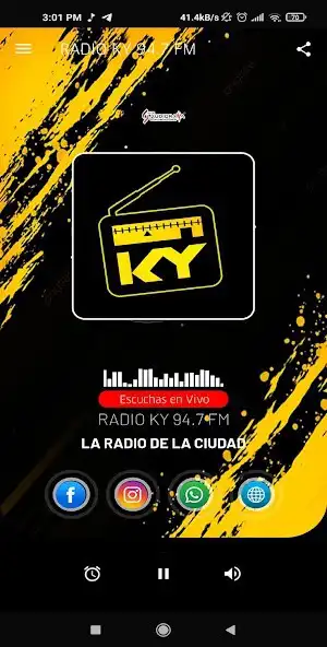 Play KY 94.7 GDL as an online game KY 94.7 GDL with UptoPlay