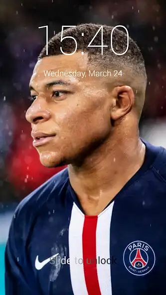 Play Kylian Mbappe Screen Lock  Wallpapers  and enjoy Kylian Mbappe Screen Lock  Wallpapers with UptoPlay