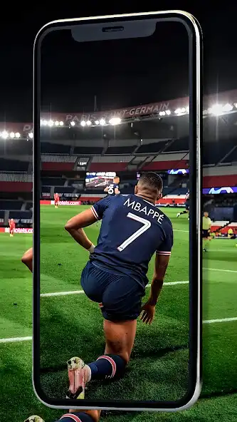 Play Kylian Mbappe Wallpaper 4K as an online game Kylian Mbappe Wallpaper 4K with UptoPlay