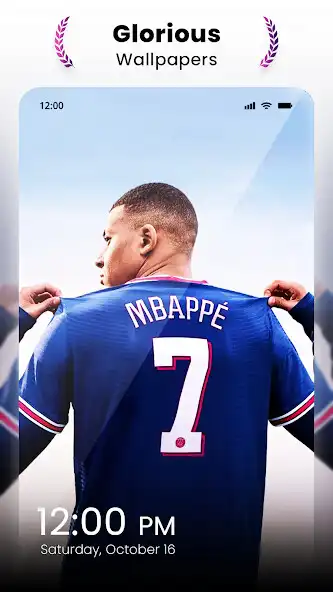 Play Kylian Mbappe Wallpapers 2021 as an online game Kylian Mbappe Wallpapers 2021 with UptoPlay