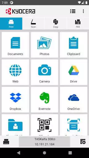 Play KYOCERA Mobile Print  and enjoy KYOCERA Mobile Print with UptoPlay