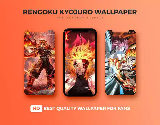 Play Kyojuro Rengoku Wallpaper HD  and enjoy Kyojuro Rengoku Wallpaper HD with UptoPlay