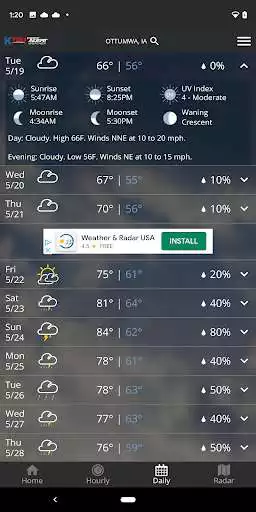 Play KYOU First Alert Weather as an online game KYOU First Alert Weather with UptoPlay