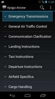Play Kyrgyz Aircrew Phrases