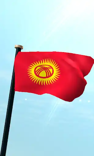 Play APK Kyrgyzstan Flag 3D Free  and enjoy Kyrgyzstan Flag 3D Free with UptoPlay com.ilikemycountry.kg_flagfree