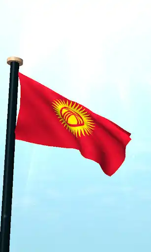 Play APK Kyrgyzstan Flag 3D Free  and enjoy Kyrgyzstan Flag 3D Free with UptoPlay com.ilikemycountry.kg_flagfree