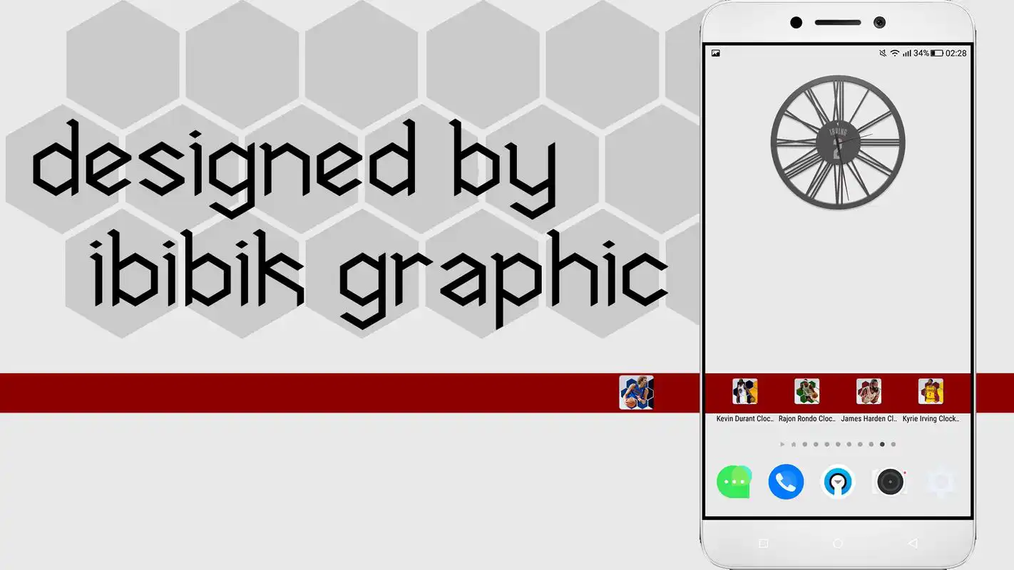 Play Kyrie Irving Clock Widget