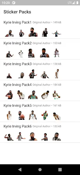 Play Kyrie Irving Stickers as an online game Kyrie Irving Stickers with UptoPlay