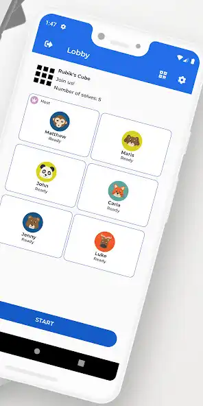 Play Kyubr: Cube with Friends as an online game Kyubr: Cube with Friends with UptoPlay