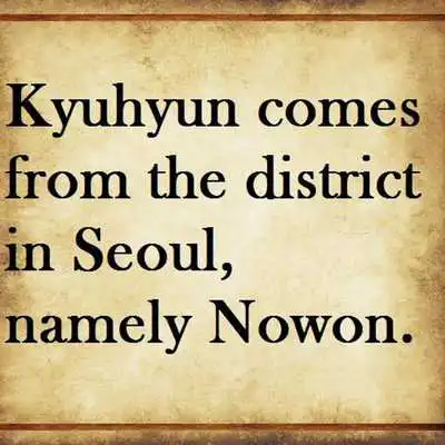 Play Kyuhyun Super Junior Facts