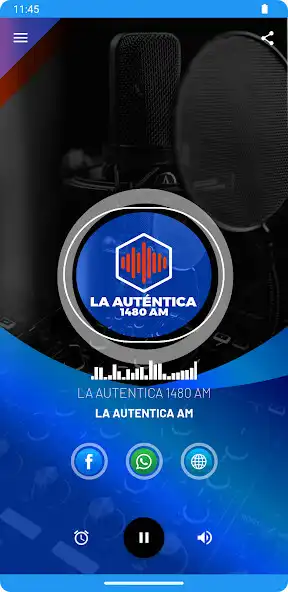 Play La Autentica 1480 AM as an online game La Autentica 1480 AM with UptoPlay