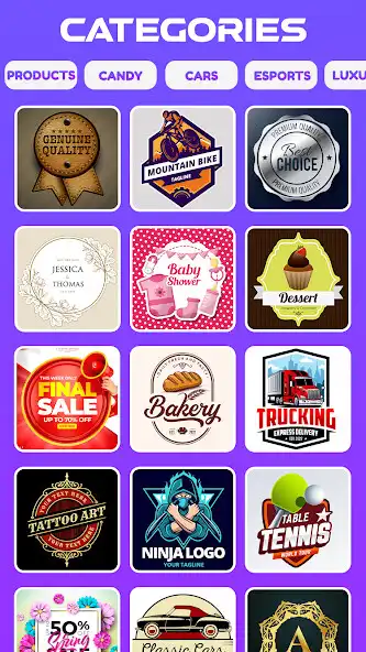 Play Label Maker - Stickers  Logos as an online game Label Maker - Stickers  Logos with UptoPlay